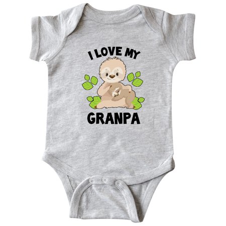 Inktastic Cute Sloth I Love My Granpa with Green Leaves Gift Baby Boy or Baby Girl Bodysuit
Inktastic Cute Sloth I Love My Granpa with Green Leaves Gift Baby Boy or Baby Girl Bodysuit
