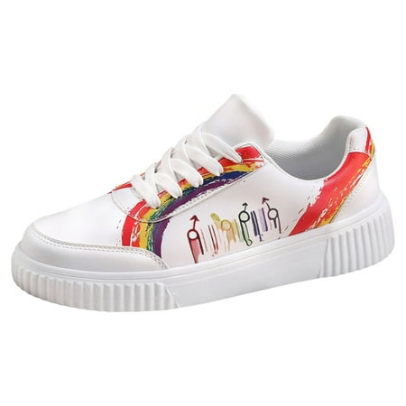 Vuygyu Women Sneakers Fashionable New Pattern Colored Thick Sole Comfortable And Non Seasonal Lace Up Casual Shoes Women s Wedge Sneaker Sneaker Boots for Women Sneaker Socks for Women Sneaker
Vuygyu Women Sneakers Fashionable New Pattern Colored Thick Sole Comfortable And Non Seasonal Lace Up Casual Shoes Women s Wedge Sneaker Sneaker Boots for Women Sneaker Socks for Women Sneaker