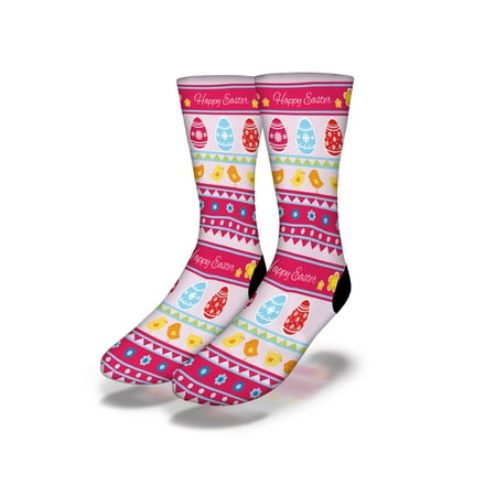 HAPPY EASTER EGGS & PEEPS Cute Easter Socks
