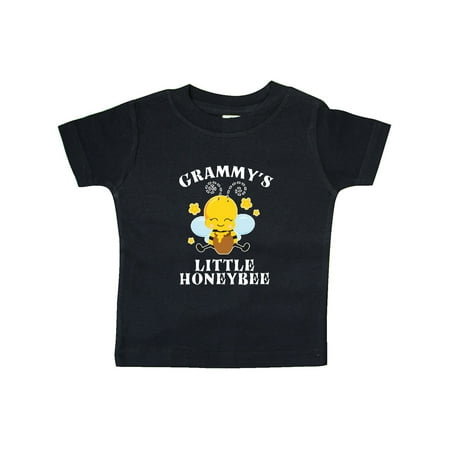 Inktastic Cute Bee Grammy s Little Honeybee with Stars Gift Baby Boy or Baby Girl T-Shirt