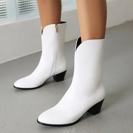 Gubotare Snow Boots Women’s Fashion Ankle Booties Causal 8-Eye Side Zipper Lace-up Combat Boots White 8.5
Gubotare Snow Boots Women’s Fashion Ankle Booties Causal 8-Eye Side Zipper Lace-up Combat Boots White 8.5