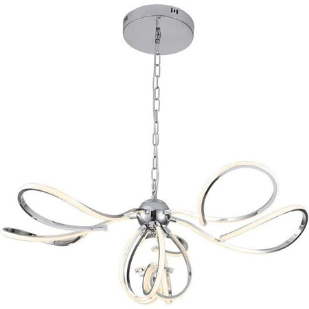 Aohuada LED Silver Modern Petal Shape Chandelier Adjustable Hanging Wire Height Kitchen Living Room Light
Aohuada LED Silver Modern Petal Shape Chandelier Adjustable Hanging Wire Height Kitchen Living Room Light