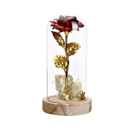 Up to 65% Off Dvkptbk Gold Foil Roses With Lights Glass Cover Ornaments LED Night Light for Home Daily Life
Up to 65% Off Dvkptbk Gold Foil Roses With Lights Glass Cover Ornaments LED Night Light for Home Daily Life