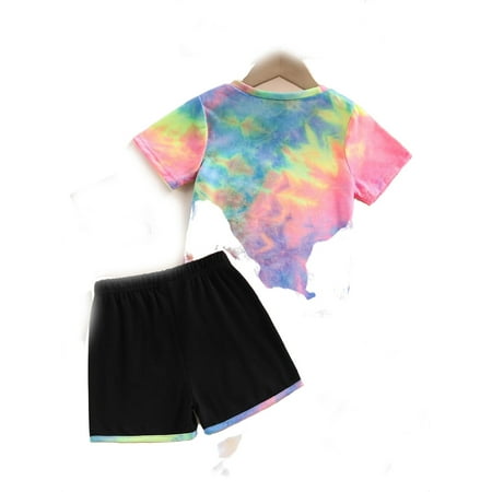 Casual Heart Print Round Neck Short Sleeve Multicolor Toddler Girls Two-piece Outfits (Girl s)
Casual Heart Print Round Neck Short Sleeve Multicolor Toddler Girls Two-piece Outfits (Girl s)