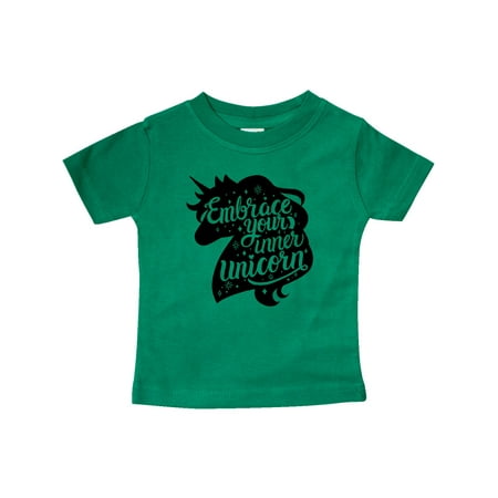 Inktastic Embrace Your Inner Unicorn in Black Silhouette Gift Baby Boy or Baby Girl T-Shirt
Inktastic Embrace Your Inner Unicorn in Black Silhouette Gift Baby Boy or Baby Girl T-Shirt