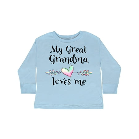 Inktastic My Great Grandma Loves Me- Heart Great Grandchild Gift Toddler Boy or Toddler Girl Long Sleeve T-Shirt
Inktastic My Great Grandma Loves Me- Heart Great Grandchild Gift Toddler Boy or Toddler Girl Long Sleeve T-Shirt