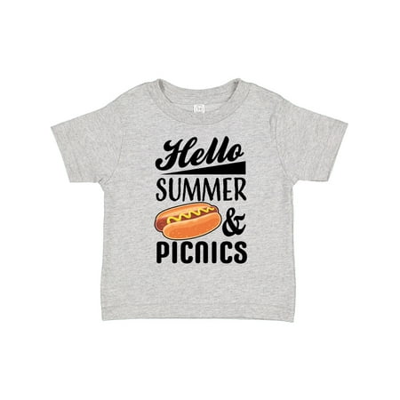 Inktastic Hello Summer and Picnics with Hot Dog Gift Toddler Boy or Toddler Girl T-Shirt
Inktastic Hello Summer and Picnics with Hot Dog Gift Toddler Boy or Toddler Girl T-Shirt