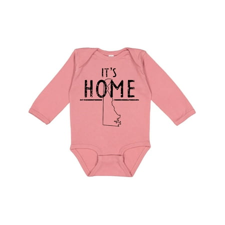 Inktastic It s Home- State of Delaware Outline Distressed Text Gift Baby Boy or Baby Girl Long Sleeve Bodysuit
Inktastic It s Home- State of Delaware Outline Distressed Text Gift Baby Boy or Baby Girl Long Sleeve Bodysuit