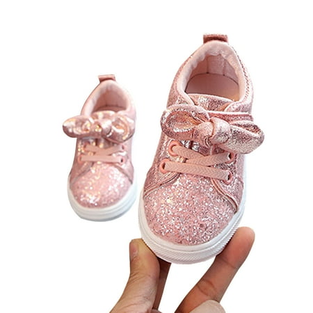 Child Girls Soft Sole Sports Shoe Kids Sequins Casual Sneakers Cute Bowknot Shinny Shoes
Child Girls Soft Sole Sports Shoe Kids Sequins Casual Sneakers Cute Bowknot Shinny Shoes