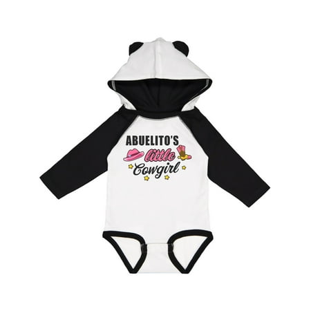 Inktastic Abuelitos Little Cowgirl with Cowgirl Hat and Boots Gift Baby Girl Long Sleeve Bodysuit
Inktastic Abuelitos Little Cowgirl with Cowgirl Hat and Boots Gift Baby Girl Long Sleeve Bodysuit