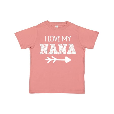 Inktastic I Love My Nana with Arrow Gift Toddler Boy or Toddler Girl T-Shirt
Inktastic I Love My Nana with Arrow Gift Toddler Boy or Toddler Girl T-Shirt