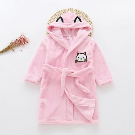 Toddler Kids Cartoon Hooded Plush Robe Animal Pajamas Fleece Bathrobe Children Sleepwear
Toddler Kids Cartoon Hooded Plush Robe Animal Pajamas Fleece Bathrobe Children Sleepwear