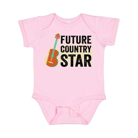 Inktastic Guitar Music Future Country Star Gift Baby Boy or Baby Girl Bodysuit