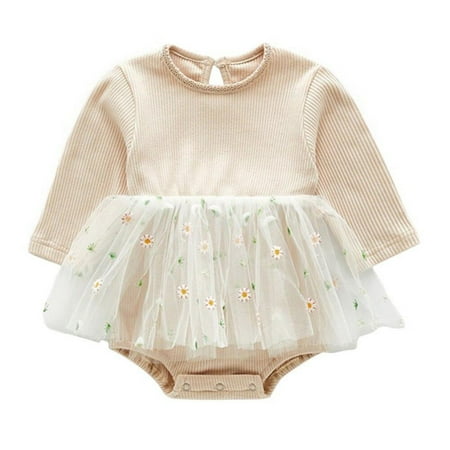 Kid Clothes Autumn New Infant Baby Girl Cotton Mesh Puffy Skirt Bodysuit Newborn Puff Sleeve Solid Princess Dress
Kid Clothes Autumn New Infant Baby Girl Cotton Mesh Puffy Skirt Bodysuit Newborn Puff Sleeve Solid Princess Dress