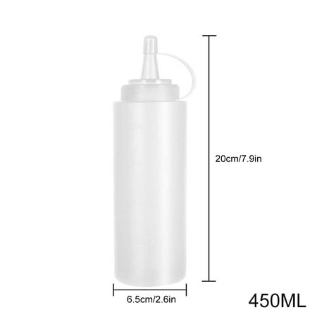 10pcs Squeezes Bottles Plastic Squeezes Sauce Bottles with Caps Ketchup Salad Dressing Bottle New
10pcs Squeezes Bottles Plastic Squeezes Sauce Bottles with Caps Ketchup Salad Dressing Bottle New