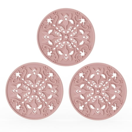 CIYISON 3 Pcs Silicone Flower Pads Heat Resistant Non-Slip Placemats Multifunction Kitchen Tool for Bowl Mats Dish Mats Placemat
CIYISON 3 Pcs Silicone Flower Pads Heat Resistant Non-Slip Placemats Multifunction Kitchen Tool for Bowl Mats Dish Mats Placemat
