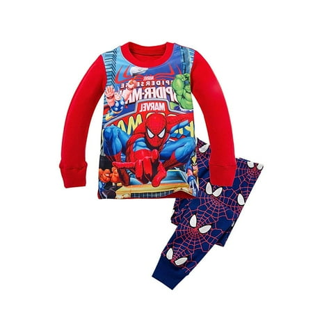 N‘aix Super Hero Boy s Pajama Long Sleeve Clothes Set Cotton 2-7T 2 PCS (Superhero-2 7T)
N‘aix Super Hero Boy s Pajama Long Sleeve Clothes Set Cotton 2-7T 2 PCS (Superhero-2 7T)
