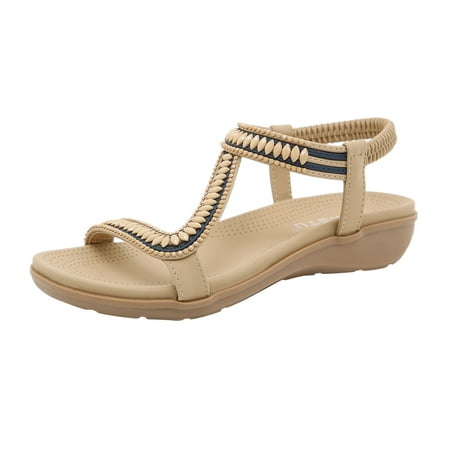 Mackneog Women s Sandals Shoes Wedges Buckle Strap Sandals Summer Flip Flops Shoes For Women Gift on Clearance
Mackneog Women s Sandals Shoes Wedges Buckle Strap Sandals Summer Flip Flops Shoes For Women Gift on Clearance