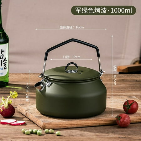Outdoor Tea Kettle Camping Hiking Picnic Water Boiler Multi-function Tea Kettle Portable Stovetop Kettle
Outdoor Tea Kettle Camping Hiking Picnic Water Boiler Multi-function Tea Kettle Portable Stovetop Kettle