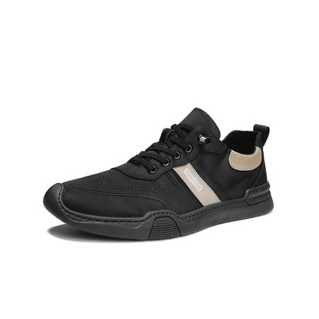 Ritualay Mens Nonslip Walking Shoes Slip Resistant Solid Casual Shoe Daily Sports Lace Up Sneakers Black 8
Ritualay Mens Nonslip Walking Shoes Slip Resistant Solid Casual Shoe Daily Sports Lace Up Sneakers Black 8