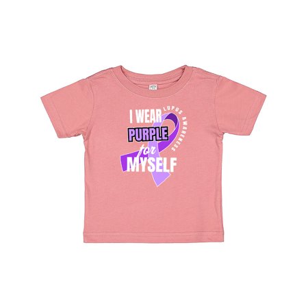 Inktastic I Wear Purple For Myself Lupus Awareness Gift Baby Boy or Baby Girl T-Shirt
Inktastic I Wear Purple For Myself Lupus Awareness Gift Baby Boy or Baby Girl T-Shirt