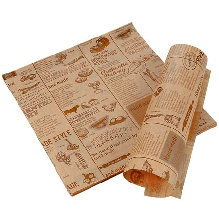 100Pcs Greaseproof Paper Sheets Newspaper Style Kitchen Oil Proof Parchment Papers Waterproof Basket Liners Eco-friendly Food Sandwich Wrappers for Baking Air Fryer Oven
100Pcs Greaseproof Paper Sheets Newspaper Style Kitchen Oil Proof Parchment Papers Waterproof Basket Liners Eco-friendly Food Sandwich Wrappers for Baking Air Fryer Oven