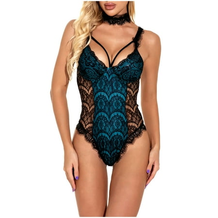AnuirheiH Women Lingerie Sets Sexy Lingerie Deep V Mesh See-through Sexy Pajamas Elastic Sling One-piece On Sale
AnuirheiH Women Lingerie Sets Sexy Lingerie Deep V Mesh See-through Sexy Pajamas Elastic Sling One-piece On Sale