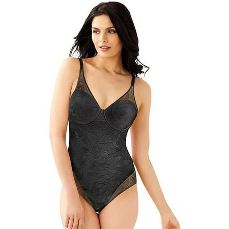 Bali 19585803326 Ultra Light Body Briefer, Black - Size 38C