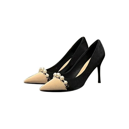 Fangasis Womens Stiletto Heel Vintage Pumps Slip On High Heels Ladies Dress Shoes Walking Classic Pointy Toe Pump Black 7
Fangasis Womens Stiletto Heel Vintage Pumps Slip On High Heels Ladies Dress Shoes Walking Classic Pointy Toe Pump Black 7