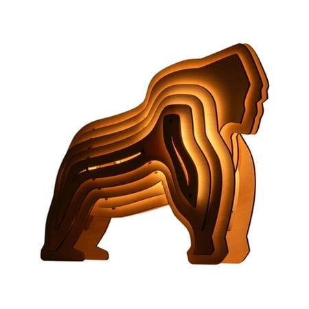 NIUREDLTD 3D Wooden Animal Statue Decor Lamp Wooden Multi Layer Carving Animal Appearance Decorative Night Light For Bedroom Desk
NIUREDLTD 3D Wooden Animal Statue Decor Lamp Wooden Multi Layer Carving Animal Appearance Decorative Night Light For Bedroom Desk