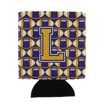 Carolines Treasures CJ1064-LCC Letter L Football Purple and Gold Can or Bottle Hugger Can Hugger multicolor
Carolines Treasures CJ1064-LCC Letter L Football Purple and Gold Can or Bottle Hugger Can Hugger multicolor