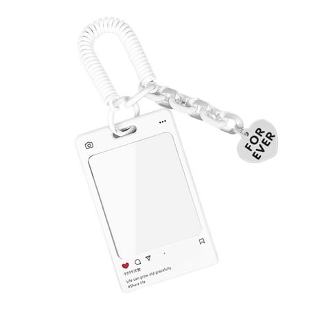 Card Holder Acrylic Ferrule Keychain Transparent Korean Postcard Cover INS Sweet Fresh Stationery Butterfly Card Holder
Card Holder Acrylic Ferrule Keychain Transparent Korean Postcard Cover INS Sweet Fresh Stationery Butterfly Card Holder