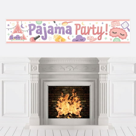 Big Dot of Happiness Pajama Slumber Party - Girls Sleepover Birthday Party Decorations Party Banner
Big Dot of Happiness Pajama Slumber Party - Girls Sleepover Birthday Party Decorations Party Banner