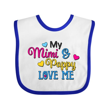 Inktastic My Mimi and Pappy Love Me with Hearts Gift Baby Boy or Baby Girl Bib
Inktastic My Mimi and Pappy Love Me with Hearts Gift Baby Boy or Baby Girl Bib