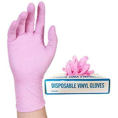 Nitrile Exam Powder Free Gloves Disposable Food Grade Pink Gloves Latex - Free Non Sterile Convenient Dispenser Pack of 100 Medium
Nitrile Exam Powder Free Gloves Disposable Food Grade Pink Gloves Latex - Free Non Sterile Convenient Dispenser Pack of 100 Medium