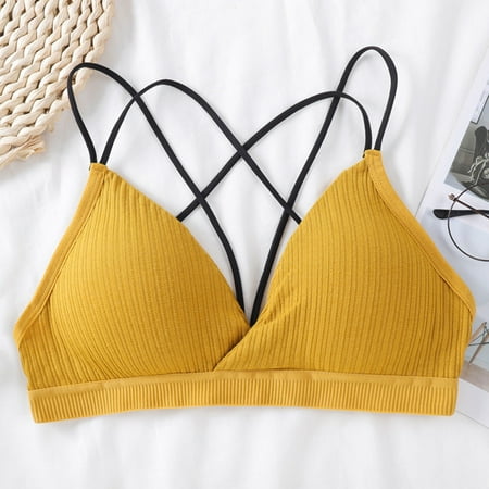 Noarlalf sports bras for women Women Spiral Wrap Sports Bra Cross Straps Sling Chest Pad Vest No Steel Rings Cotton Underwear Bra bras for women
Noarlalf sports bras for women Women Spiral Wrap Sports Bra Cross Straps Sling Chest Pad Vest No Steel Rings Cotton Underwear Bra bras for women