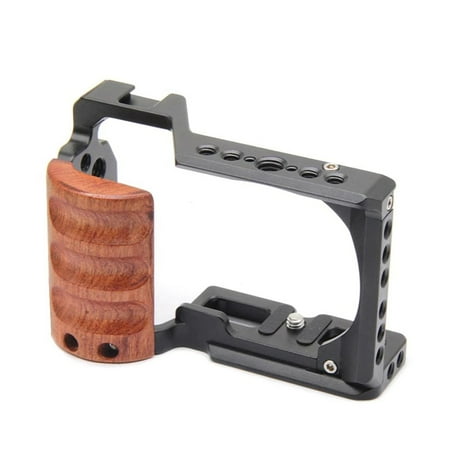 Durable Camera Cage for ZV-E10 Video Shooting Cage Handle Filming Accessory