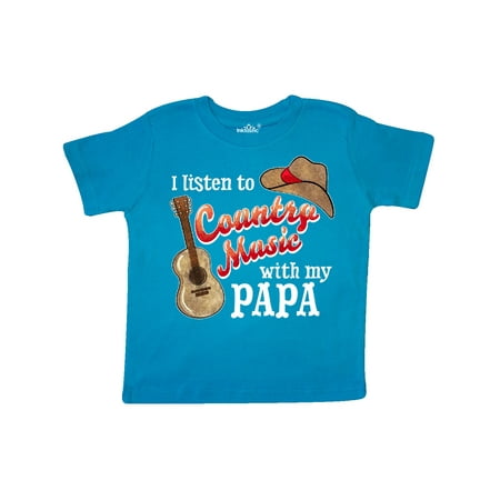 Inktastic I Listen to Country Music with my Papa with Guitar and Hat Gift Toddler Boy or Toddler Girl T-Shirt
Inktastic I Listen to Country Music with my Papa with Guitar and Hat Gift Toddler Boy or Toddler Girl T-Shirt
