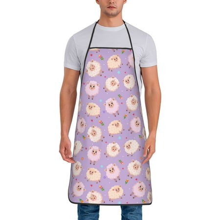 Xecao Sheeps Print Funny BBQ Chef Aprons for Men Women Adjustable Kitchen Cooking Aprons with Pocket Waterproof Oil Proof No Pilling Fading
Xecao Sheeps Print Funny BBQ Chef Aprons for Men Women Adjustable Kitchen Cooking Aprons with Pocket Waterproof Oil Proof No Pilling Fading
