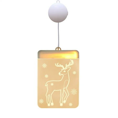 Huiniadese Decorative Christmas Lantern LED Battery Light Bell Deer Light String Acrylic
Huiniadese Decorative Christmas Lantern LED Battery Light Bell Deer Light String Acrylic