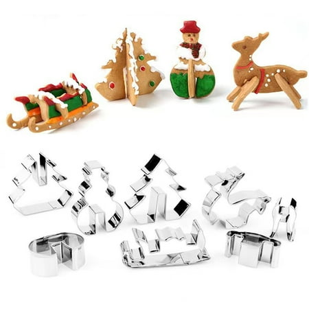 KYAIGUO 10 PCS Christmas Candy Mold/Chocolate Cover Durable 3D Stainless Steel Cookie Mold Easy to Clean for Christmas Decoration
KYAIGUO 10 PCS Christmas Candy Mold/Chocolate Cover Durable 3D Stainless Steel Cookie Mold Easy to Clean for Christmas Decoration