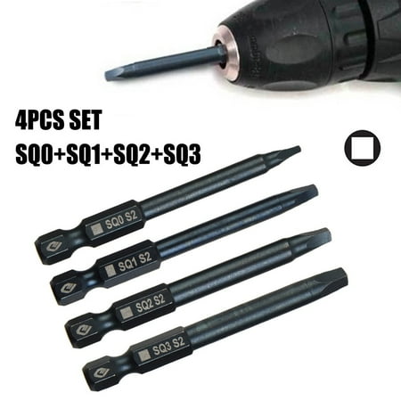 65mm SQ0 SQ1 SQ2 Square Head Screwdriver Bits Set Hex Shank Magnetic Screwdriver
65mm SQ0 SQ1 SQ2 Square Head Screwdriver Bits Set Hex Shank Magnetic Screwdriver