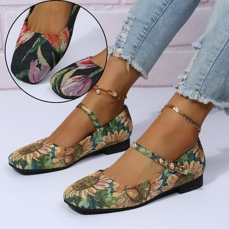 Sunny style Womens Sandals! YOHOME Casual Soft Sole Comfort Flat Shoes Flower Print Buckle Strap Navy 39
Sunny style Womens Sandals! YOHOME Casual Soft Sole Comfort Flat Shoes Flower Print Buckle Strap Navy 39