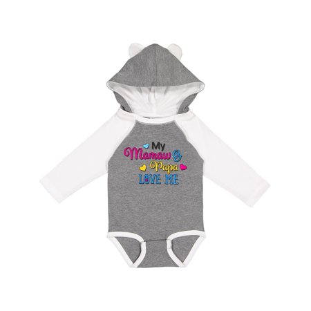 Inktastic My Mamaw and Papa Love me with Hearts Gift Baby Boy or Baby Girl Long Sleeve Bodysuit
Inktastic My Mamaw and Papa Love me with Hearts Gift Baby Boy or Baby Girl Long Sleeve Bodysuit