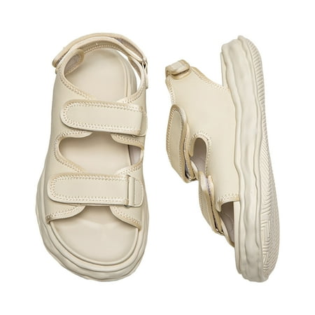 Xioxianp Summer Soft Sandals Fashion Comfortable Sandals Beach Non-Slip Sandals Casual Slip-On Shoes Vacation Sandals Solid Sandals Outdoor Sandals
Xioxianp Summer Soft Sandals Fashion Comfortable Sandals Beach Non-Slip Sandals Casual Slip-On Shoes Vacation Sandals Solid Sandals Outdoor Sandals