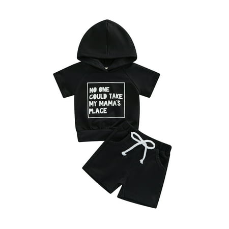 Qtinghua Newborn Baby Boy Summer Clothes Short Sleeve Hoodie Tops Drawstring Waist Shorts 2Pcs Outfits
Qtinghua Newborn Baby Boy Summer Clothes Short Sleeve Hoodie Tops Drawstring Waist Shorts 2Pcs Outfits