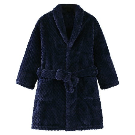 SILVERCELL Kids Robe Newborn Winter Warm Sleepwear Boys Girls Bathrobe Shawl Collar Flannel Robe Winter Night-robe
SILVERCELL Kids Robe Newborn Winter Warm Sleepwear Boys Girls Bathrobe Shawl Collar Flannel Robe Winter Night-robe