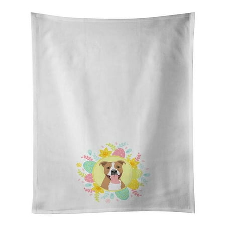 Carolines Treasures WDK3490WTKT 28 x 19 in. Unisex Pit Bull Fawn No.2 White Dish Towels Kitchen Towel - Set of 2
Carolines Treasures WDK3490WTKT 28 x 19 in. Unisex Pit Bull Fawn No.2 White Dish Towels Kitchen Towel - Set of 2