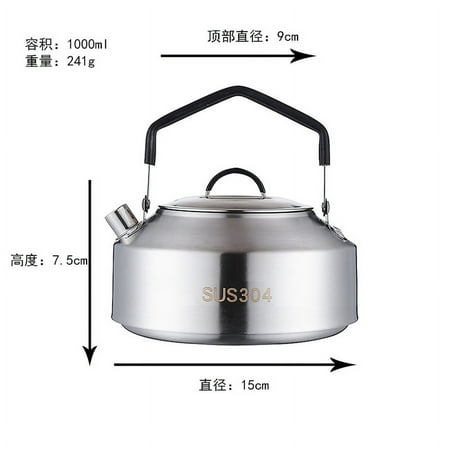 Outdoor Camping Kettle Stainless Steel Kettle Multi-function Kettle Outdoor Cookware Kettle
Outdoor Camping Kettle Stainless Steel Kettle Multi-function Kettle Outdoor Cookware Kettle