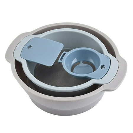 Flour Sieve Mixing Bowl Set Stackable Fine Mesh Strainer With Dough Scraper Egg White Separator Cooking Baking Tool
Flour Sieve Mixing Bowl Set Stackable Fine Mesh Strainer With Dough Scraper Egg White Separator Cooking Baking Tool